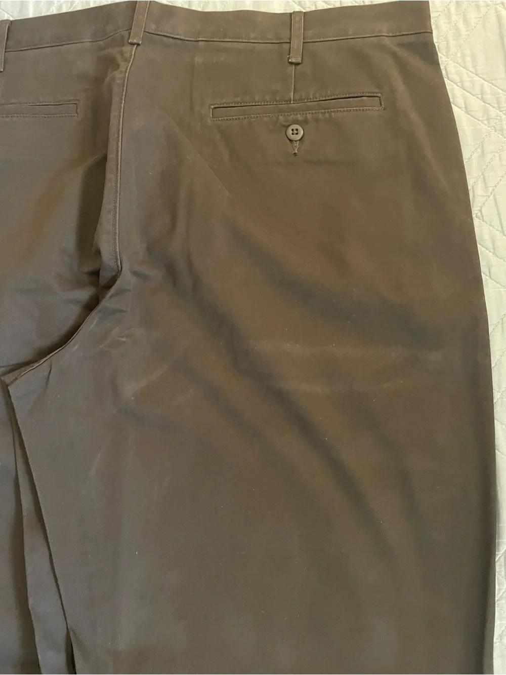 J. CREW Broken-in Straight chino pant in Dark Mahogany Size 38 NWD $98 CD466